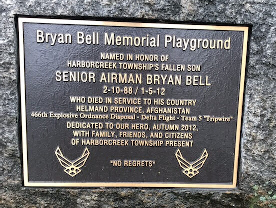 Bryan Bell Memorial Plaque